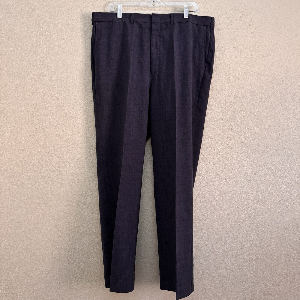 Farah Vintage Men's Grey Pants‎ Size 40x32 Poly/Wool